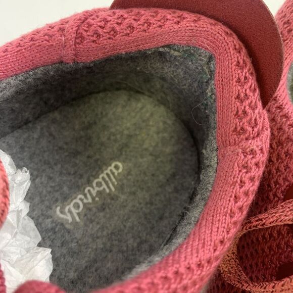 Allbirds Tree Piper Sneaker Lux Pink Lace Up Lightweight Breathable Mens 12 - Picture 8 of 13